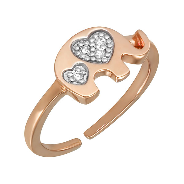 Золотое кольцо с бриллиантами R127-KL00072AR 