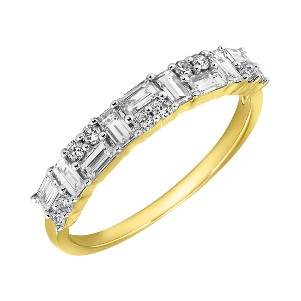 Золотое кольцо с бриллиантами R101-R45616Y 