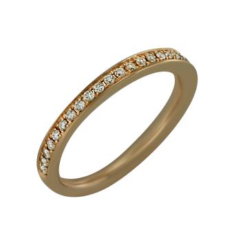 Золотое кольцо с бриллиантами R4-AL1016R 