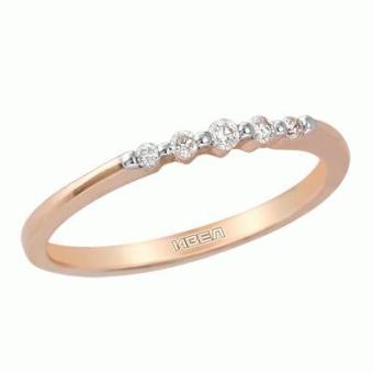 Золотое кольцо с бриллиантами K35099AQ 
