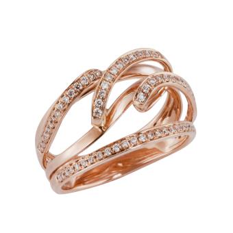 Золотое кольцо с бриллиантами R101-R42692R 