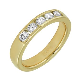 Золотое кольцо с бриллиантами R11-MAN053Y 