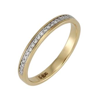 Золотое кольцо с бриллиантами R11-HM015WD 