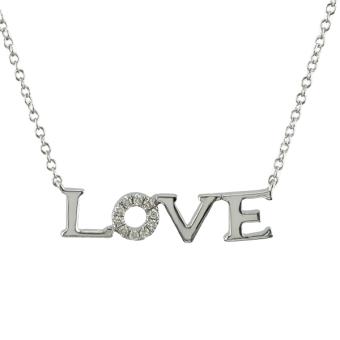 Золотое колье с бриллиантами N101-AJN00159W