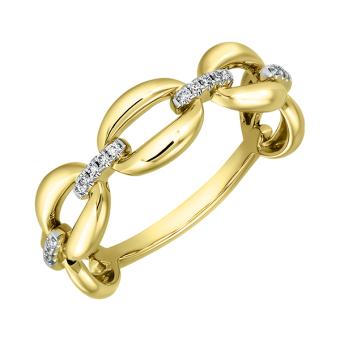 Золотое кольцо с бриллиантами R101-R47250Y 