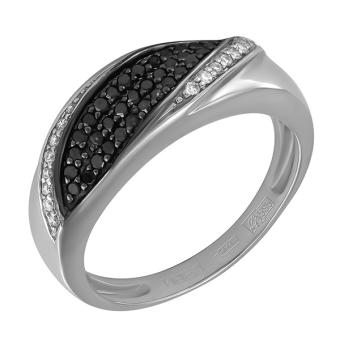 Золотое кольцо с бриллиантами PSR39407 