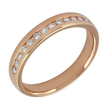 Золотое кольцо с бриллиантами R1402-4M5353R 