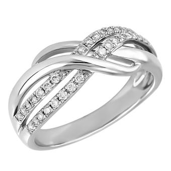 Золотое кольцо с бриллиантами K1757A 