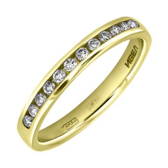 Золотое кольцо с бриллиантами 4MGB048 