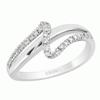 Золотое кольцо с бриллиантами PSR30269 