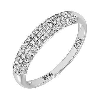 Золотое кольцо с бриллиантами DR005859 