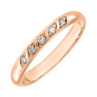 Обручальное золотое кольцо с бриллиантами R1-1JPM291CR 