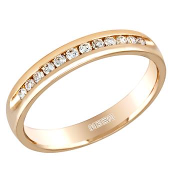 Золотое кольцо с бриллиантами 4M1588 