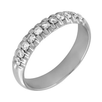 Золотое кольцо с бриллиантами R100-ABR070W 
