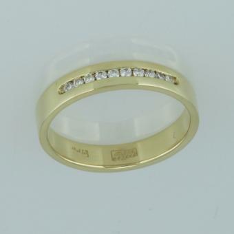 Золотое кольцо с бриллиантами GB2 
