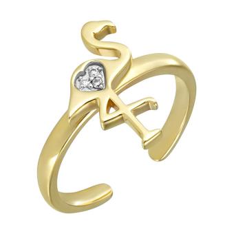 Золотое кольцо с бриллиантами R127-KL00173AY 