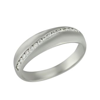 Золотое кольцо с бриллиантами AL249 