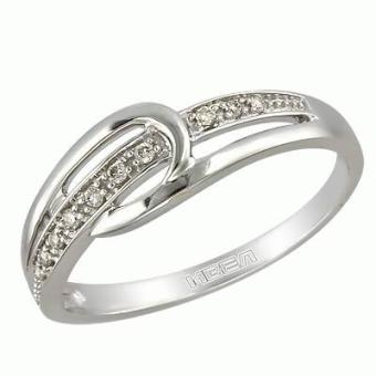 Золотое кольцо с бриллиантами CRAKGC 