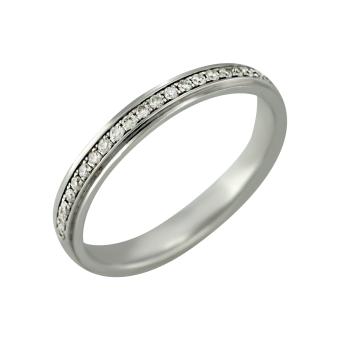Золотое кольцо с бриллиантами R11-HM014WDW 