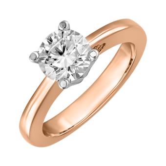 Помолвочное золотое кольцо с бриллиантами R1-1JPM301R 