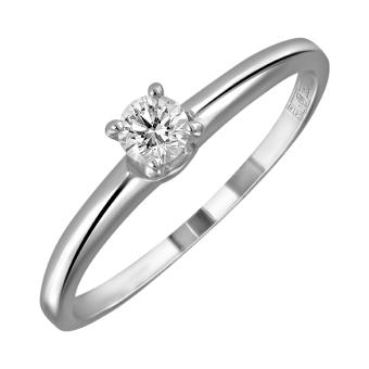 Помолвочное золотое кольцо с бриллиантами R125-YT201009YAW 