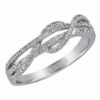 Золотое кольцо с бриллиантами PSR40018 