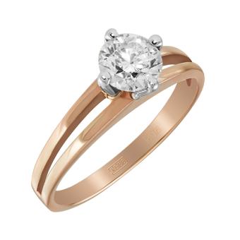Помолвочное золотое кольцо с бриллиантами R1-1JPM305R 