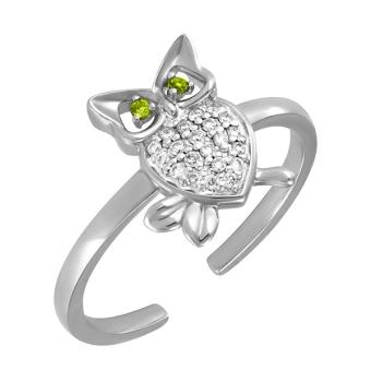 Золотое кольцо с бриллиантами и полудрагоценными камнями R127-KL00171AW 