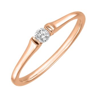  Золотое кольцо с бриллиантом r11-4jan561r