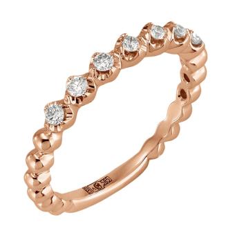 Золотое кольцо с бриллиантами R101-R42012R 