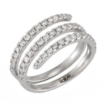 Золотое кольцо с бриллиантами R139-R20272 