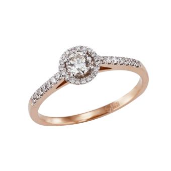 Помолвочное золотое кольцо с бриллиантами R11-JAN1293R 