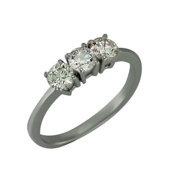 Золотое кольцо с бриллиантами R1-1JPM230W 