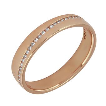 Золотое кольцо с бриллиантами R1402-4M03197R 