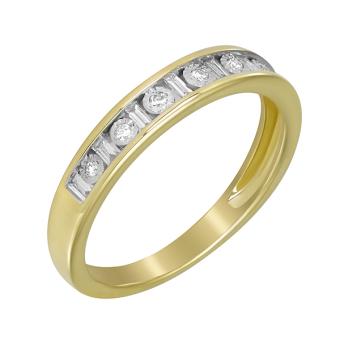 Золотое кольцо с бриллиантами R11-JEU3142Y 
